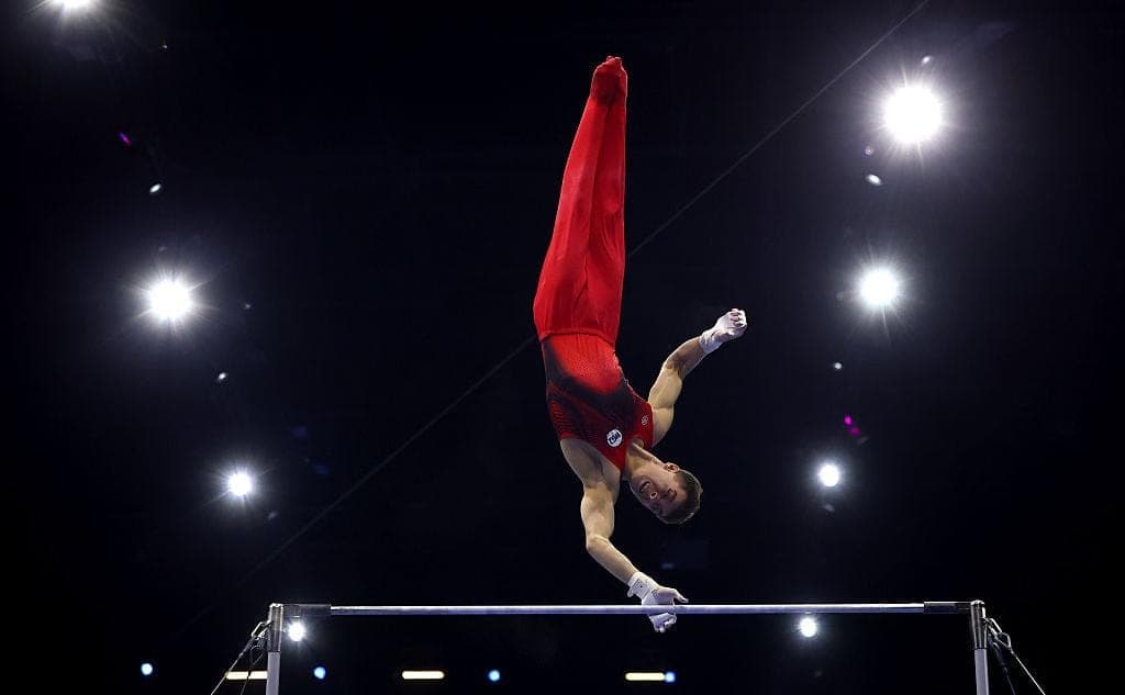 The Russian team took the second bronze for the day at the World Cup in gymnastics