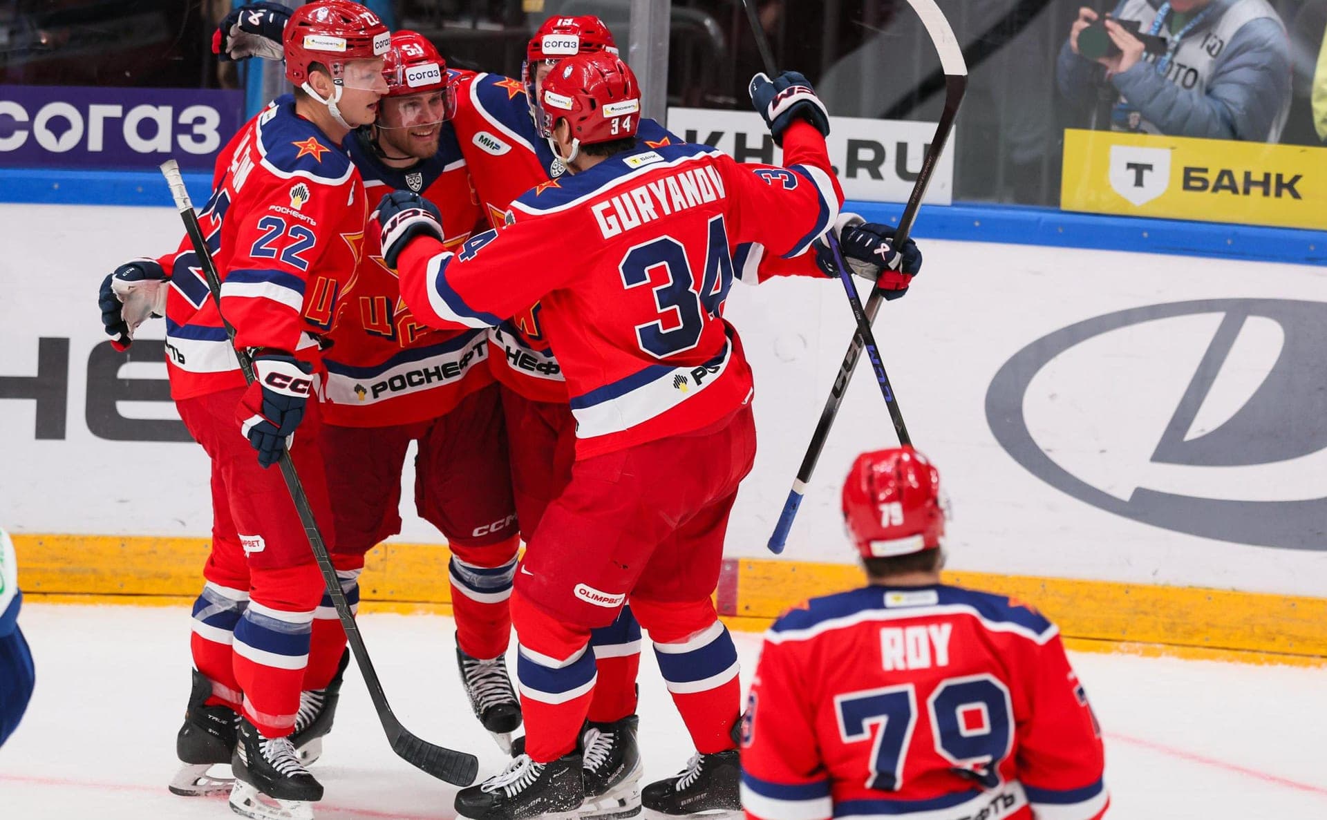 CSKA inflicted the Moscow “Dynamo” sixth consecutive defeat in the KHL