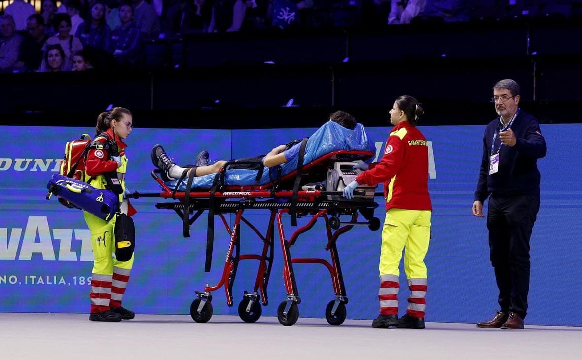 Болбою стало плохо во время матча Медведева на турнире ATP в Вене