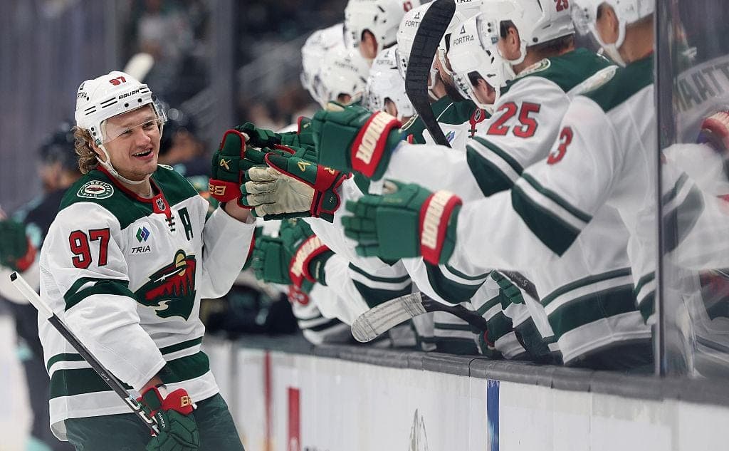 Kaprizov scored the fastest goal of the NHL club in three years