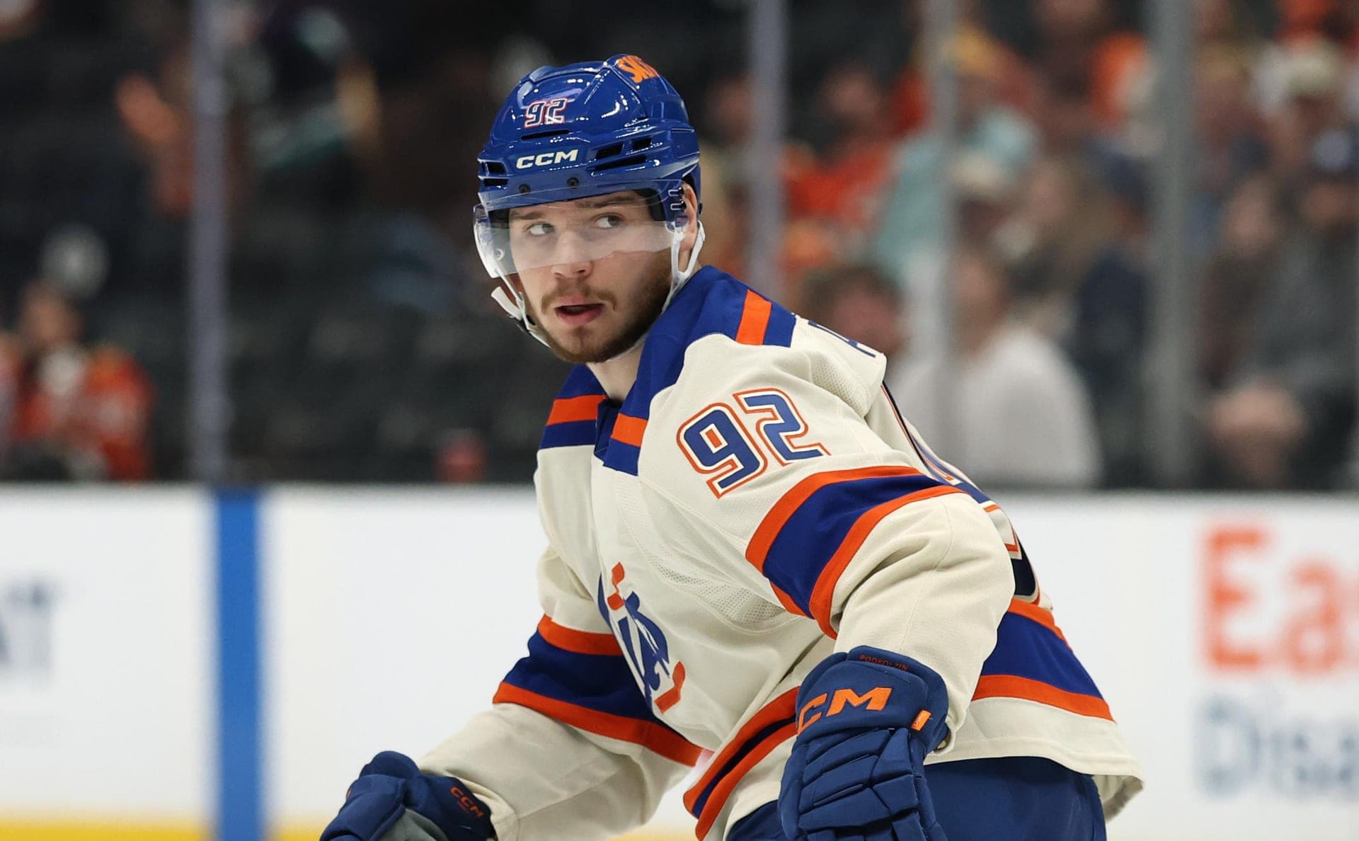The Russian scored the second double in six matches in the NHL