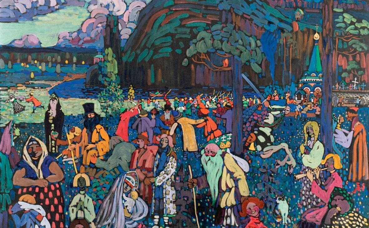 Kandinsky’s “Colorful Life” Sold at Auction for £27 Million