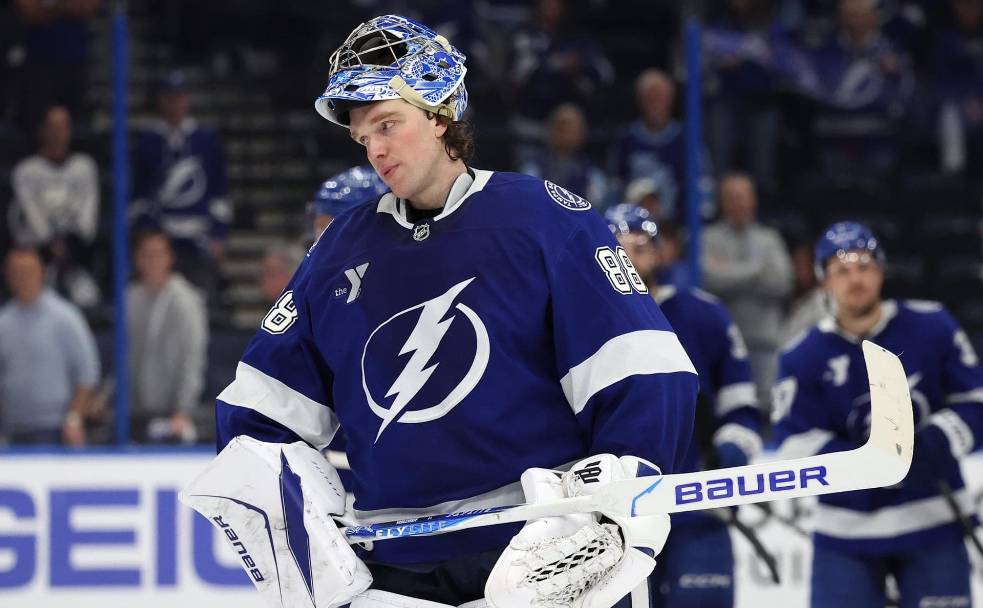 Vasilevsky became the main contender for the prize of the best goalkeeper of the season NHL