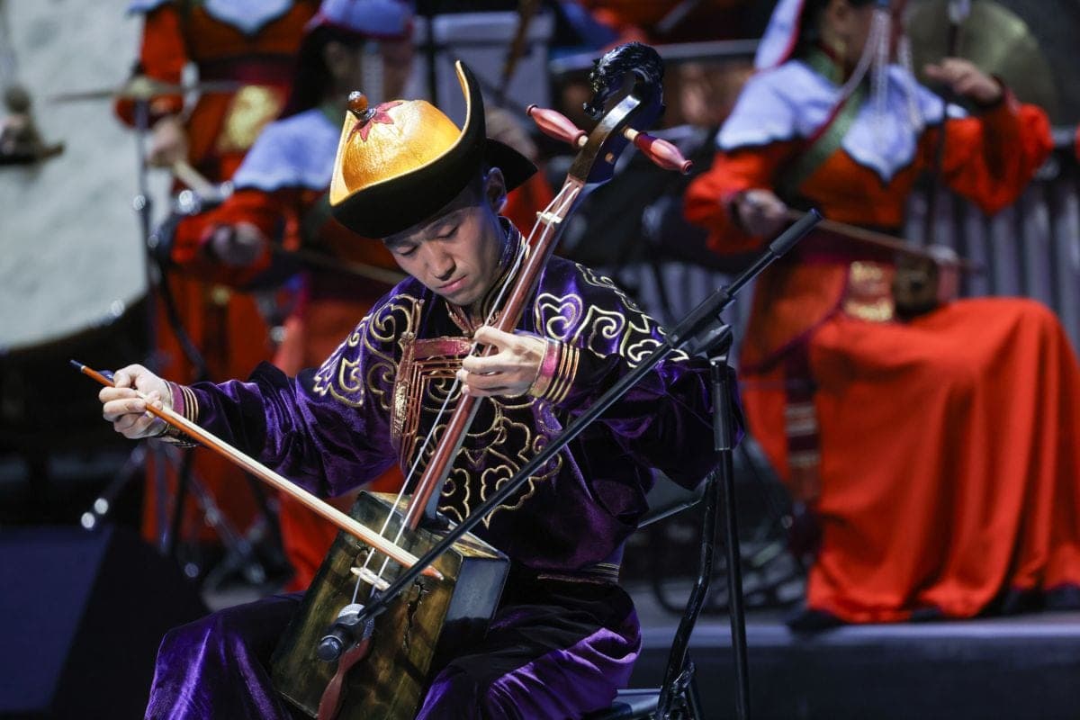 Maureen Huur, Oper und Kehle singen: Tage der mongolischen Kultur finden in Belarus statt