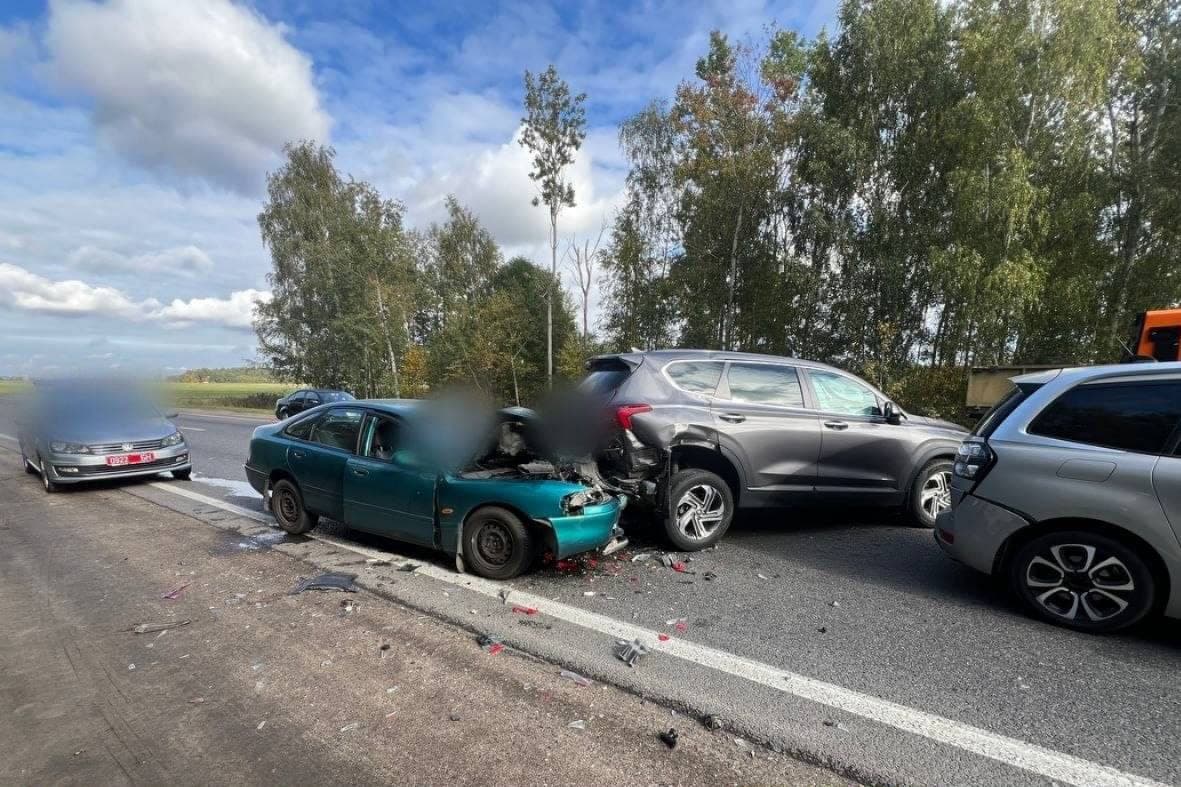 In Brest, a drunk driver caused a triple accident