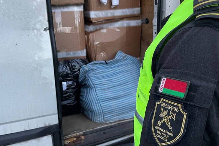В Беларусь из Польши незаконно ввезли крупную партию бытовой техники