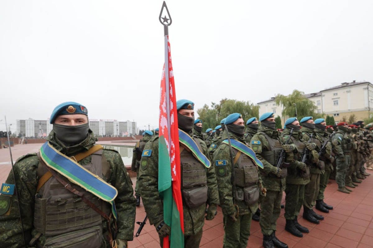 Политика Запада требует укрепления сотрудничества внутри ОДКБ — Белый на «Нерушимом братстве-2026» в Витебске