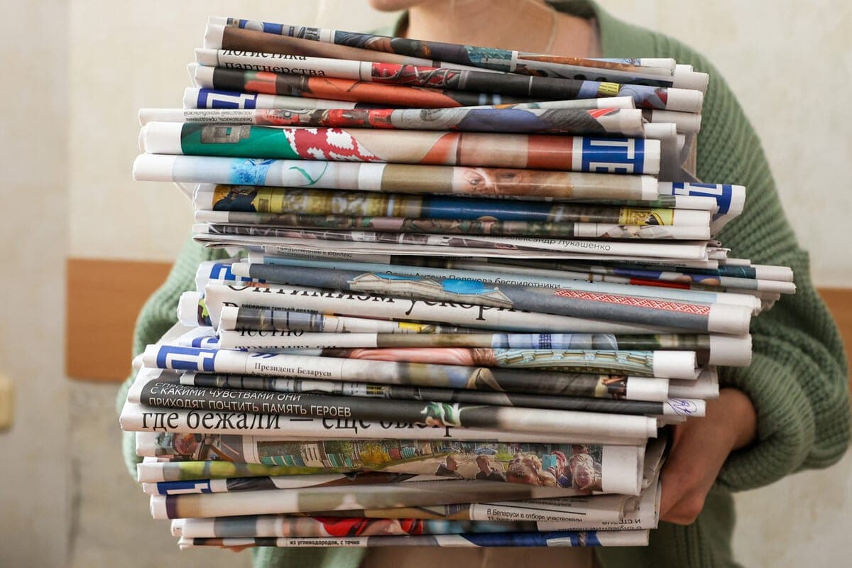 В Беларуси стартовала подписка на печатные СМИ на первую половину 2027 года