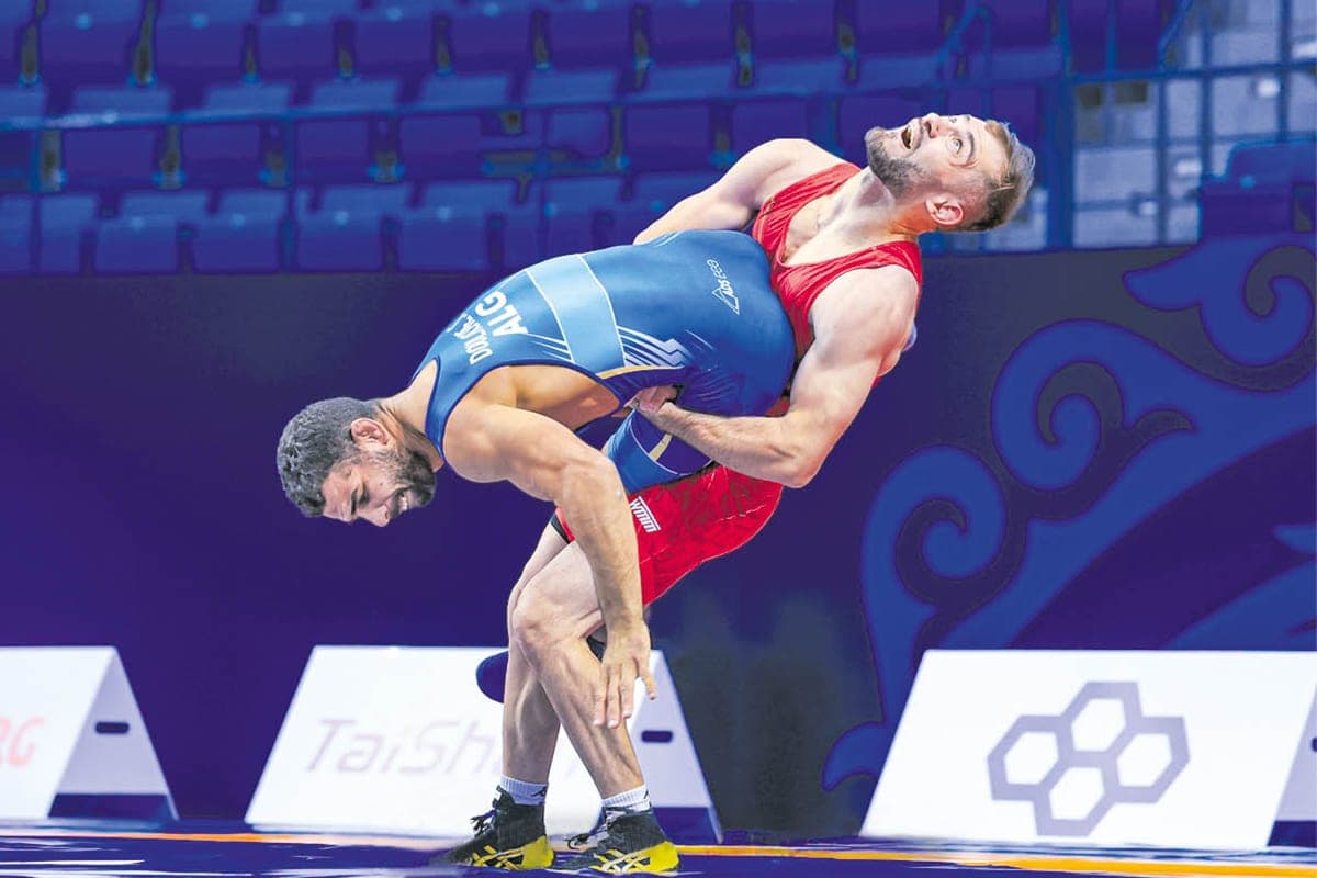 Белорусские борцы открыли счет медалям чемпионата мира