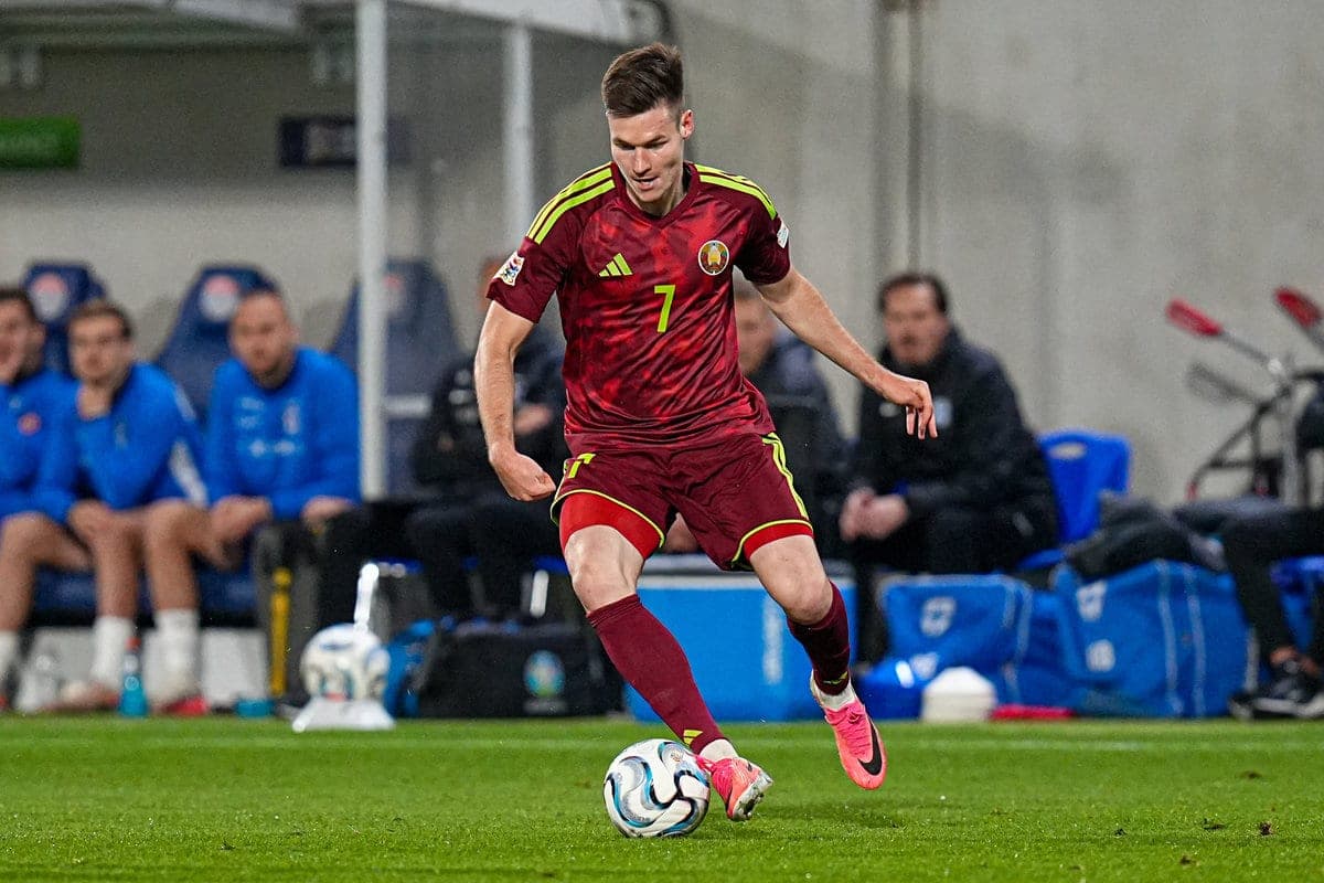 Belarus national football team claims victory in the group of the League of Nations