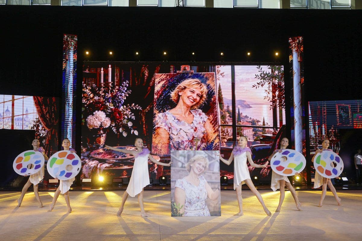 Photofact. Minsk hosts an international rhythmic gymnastics tournament for the prizes of Marina Lobach
