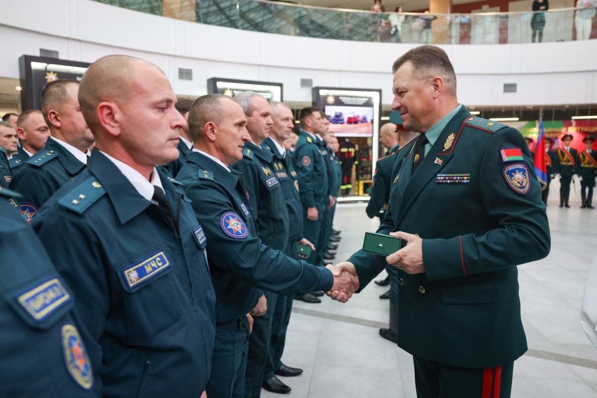 The Ministry of Emergency Situations honored rescuers who showed high results in the harvesting campaign