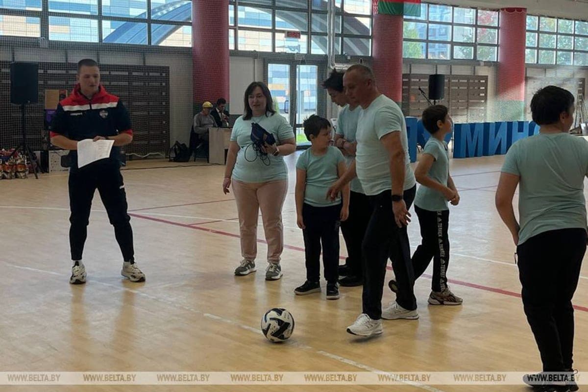 Family, sports and support. A holiday was held in Minsk for large parents and their children