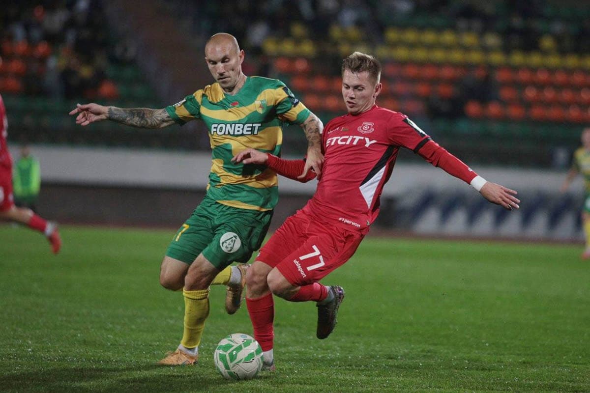 Grodno “Neman” won against “Baranovichi” in the match of the football championship of the country
