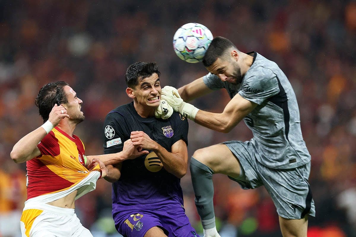 Barcelona besiegte Galatasaray im Spiel der Gesamtphase der UEFA Champions League