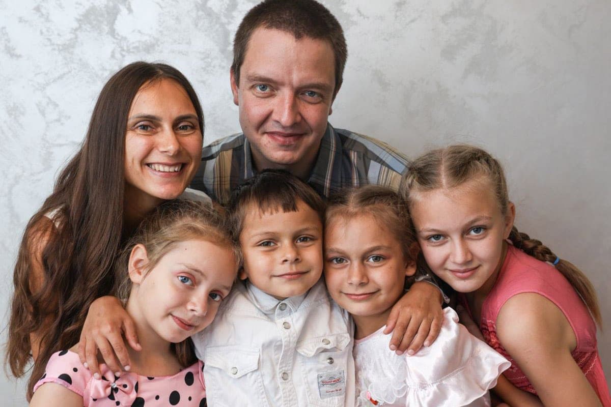 Prüfung für Dad. Wie gut Roman Kudrov seine vier Kinder kennt