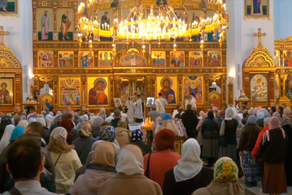 В Минске Митрополит Вениамин освятил один из самых крупных соборных храмов Беларуси