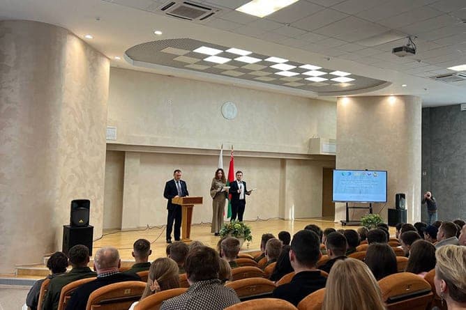 Marathon “We are defenders of the Fatherland” in Mogilev brought together young people of Belarus, Russia and Armenia