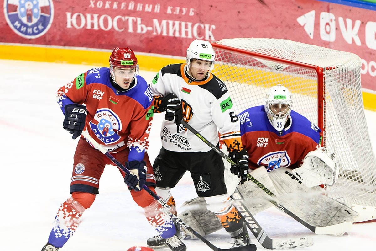 Shakhtar a défait Minsk dans le match du championnat de hockey biélorusse