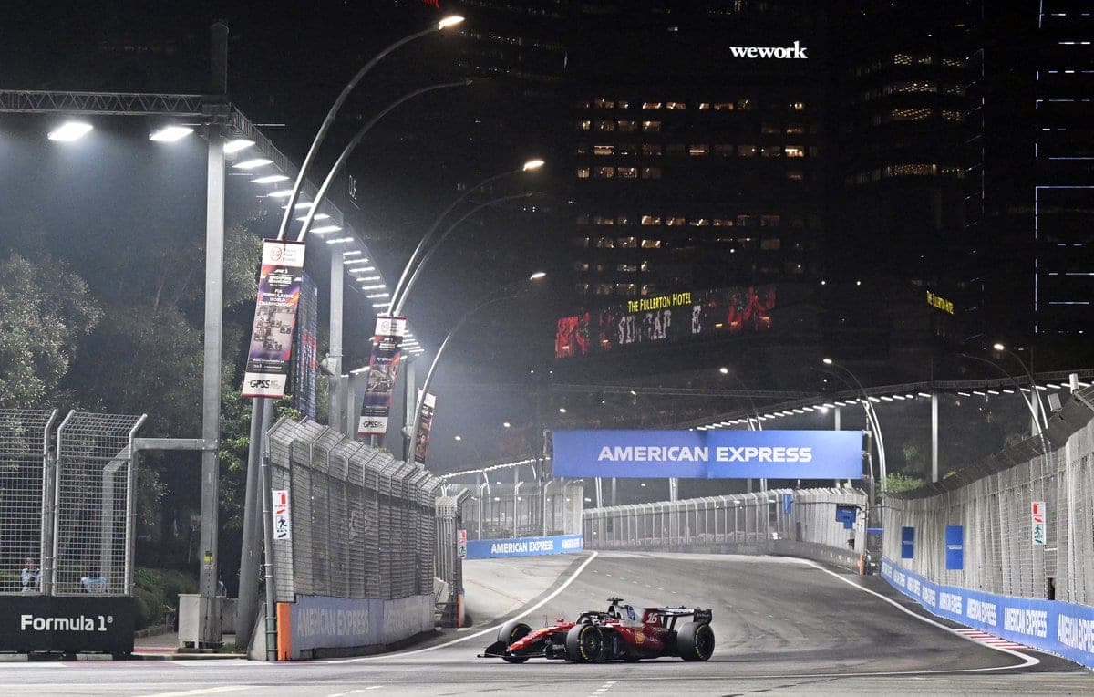 Formula 1. Singapore Grand Prix. Sprint qualification. Singapore's sprint trick