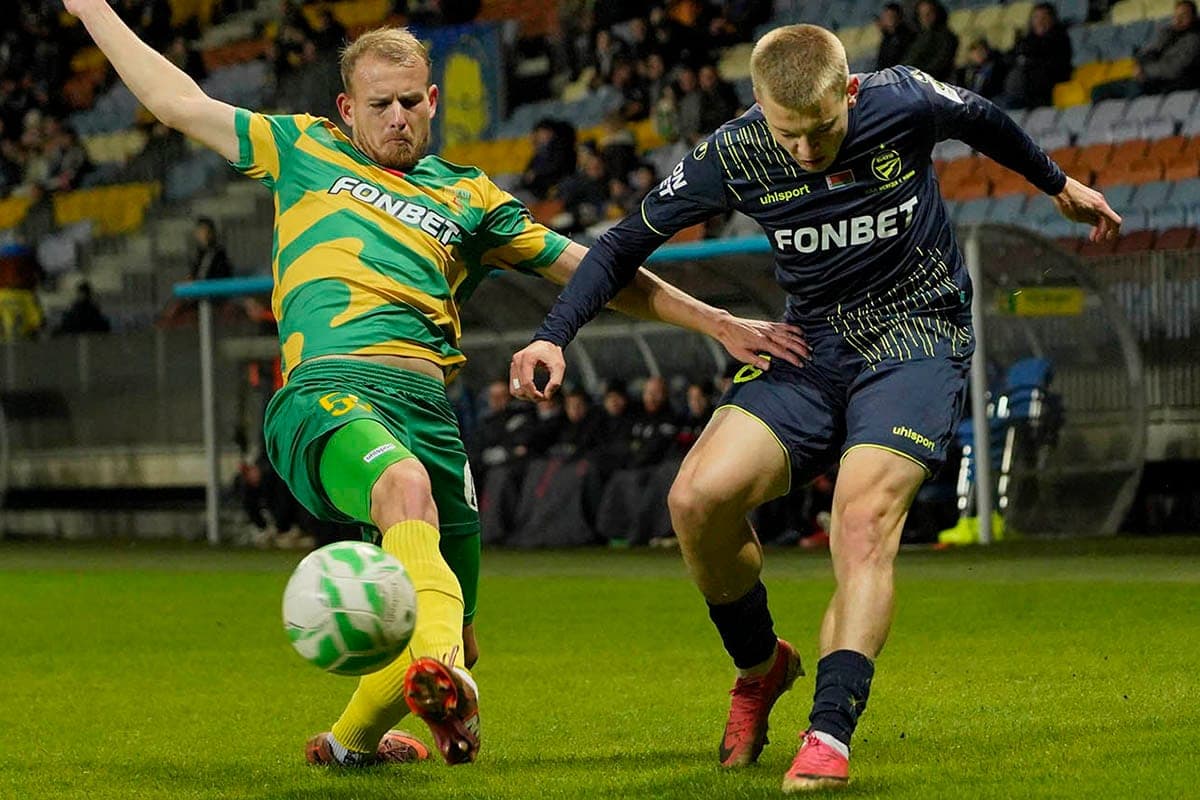 Grodno “Neman” won against Borisov BATE in the match of the championship of Belarus on football