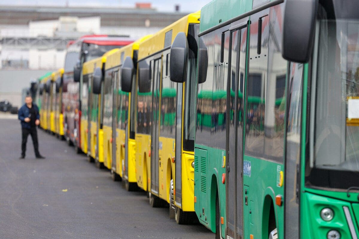 В Беларуси по итогам года обновление общественного транспорта превысит 13 процентов