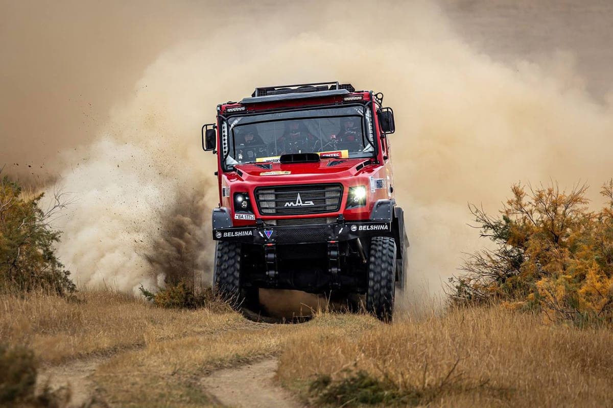 The crew of MAZ-SPORTAVTO became the third according to the results of the Baha “Great Steppe”