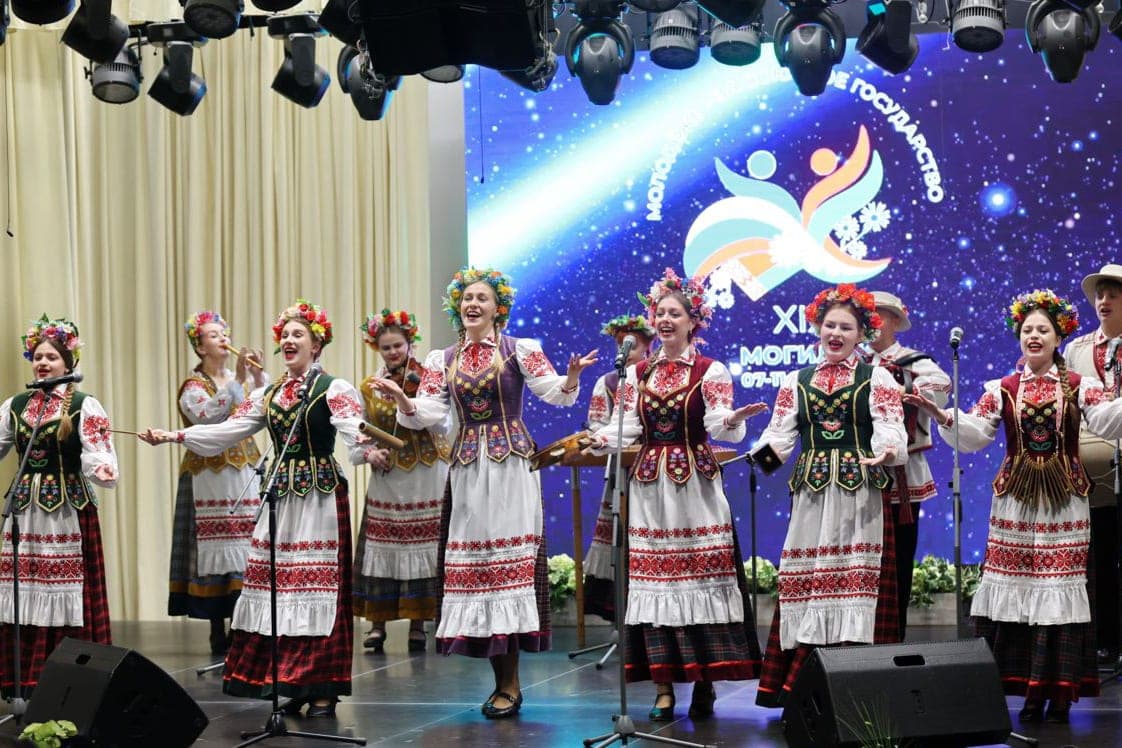 Photofact. Union scale music: the semifinal of the contest of performers of youth songs was held in Mogilev