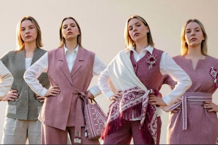Collection of women’s clothing “Pulse of generations” for autumn and winter created at the enterprise “Slutsk belts”