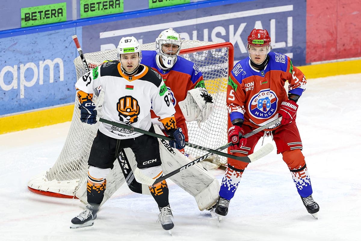 Soligorsk Shakhtar took over Minsk “Youth” in the game of the championship of Belarus in hockey
