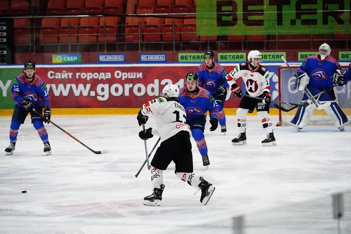 Grodno “Neman” extended the winning streak in the hockey extraleague to four meetings