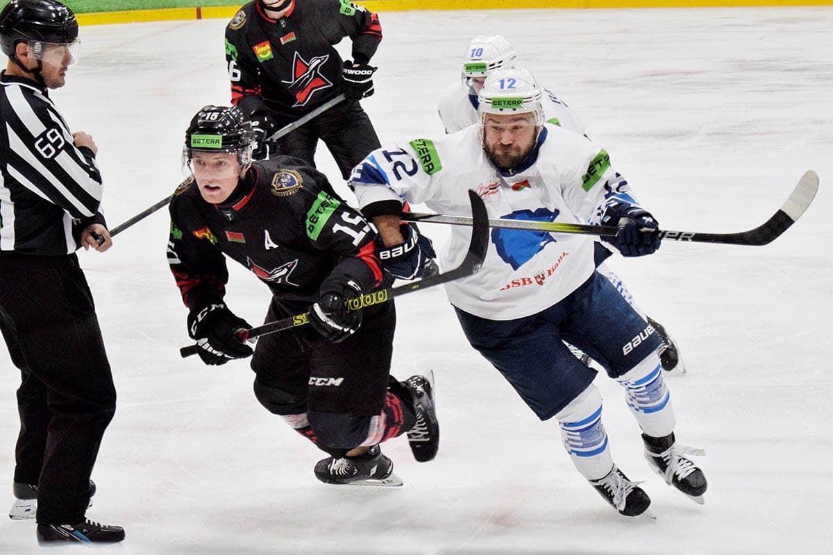 Baranovitchi Aviator A pris le relais de Vitebsk dans le jeu de hockey extraliga