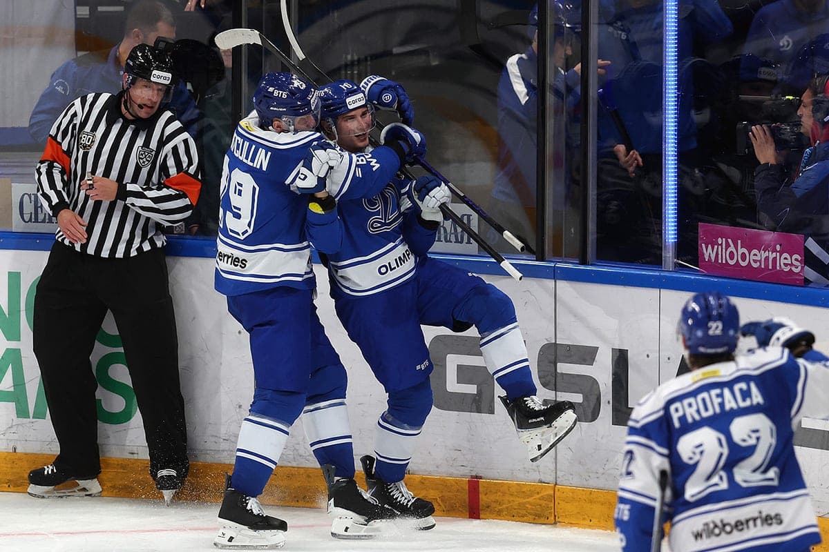 Dynamo Moscow broke the resistance of SKA from St. Petersburg in the game of the KHL championship