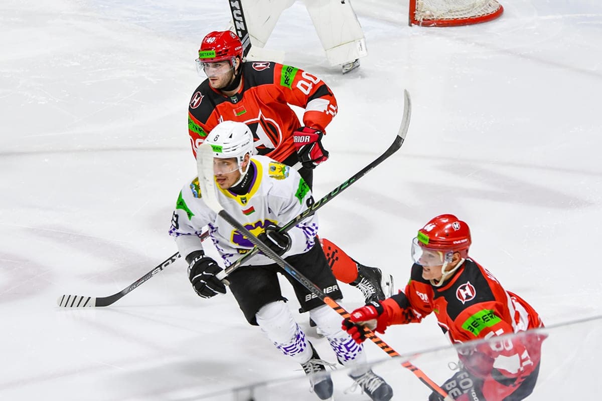 Grodno “Neman” took over “Mogilev” in the game of hockey extraliga