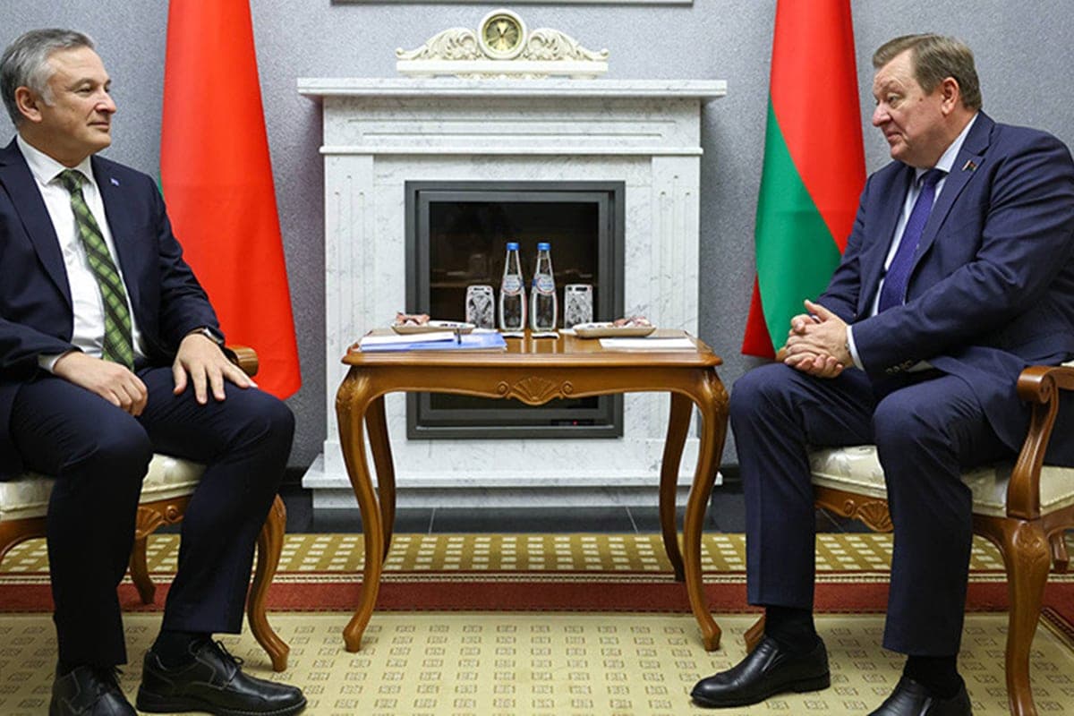 Open dialogue in the context of global challenges. Aleynik meets with UN Resident Coordinator in Belarus