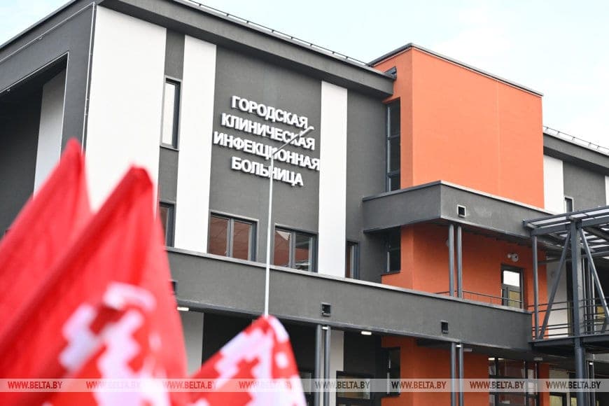 Узнали, что представляет собой инфекционная больница, которую с участием Лукашенко открыли в Минске