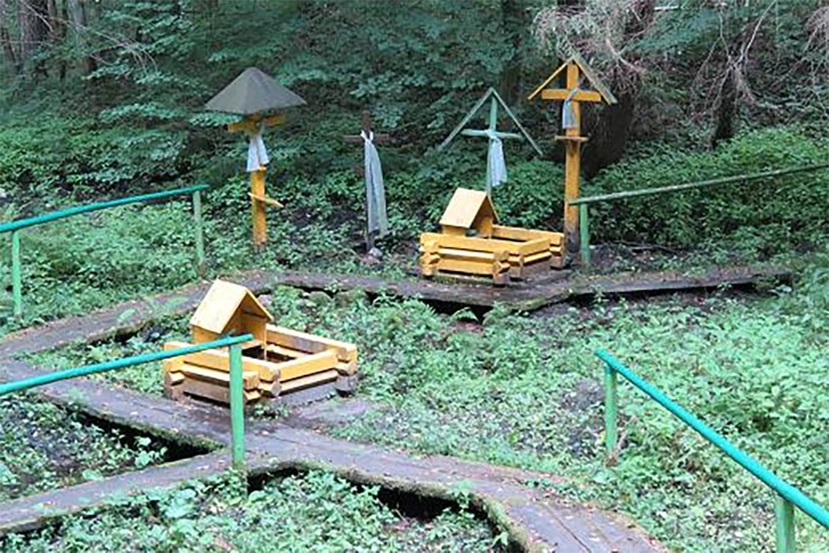 " Zakharenka " : How a forest nymph guards the cascade of Krinitsa in Bykhovsky district