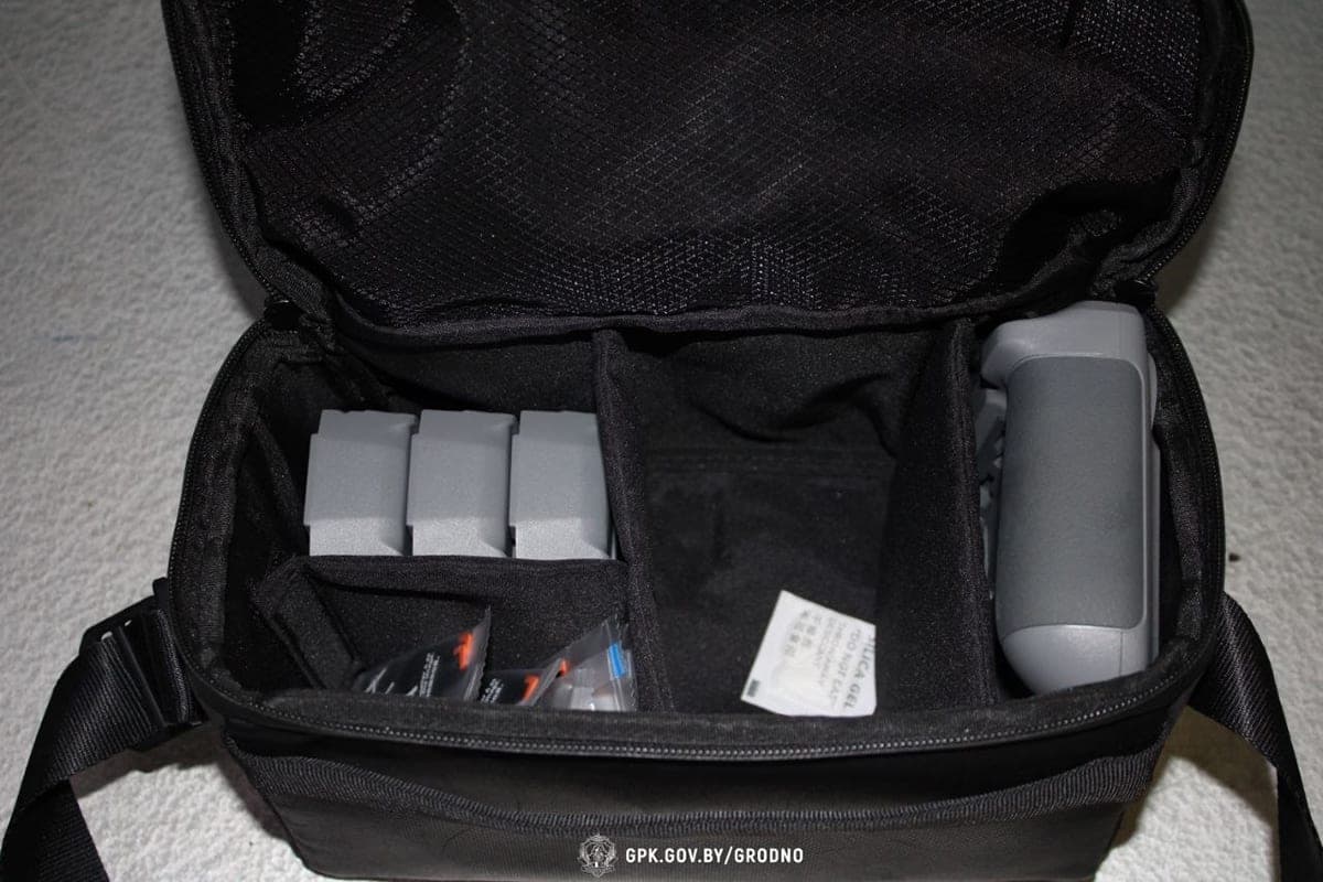 Grodno border guards found in the car of a foreigner spare parts for a drone – they were seized