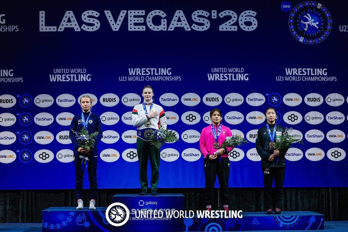 Belarusian Demchenko won the youth world championship wrestling in the United States