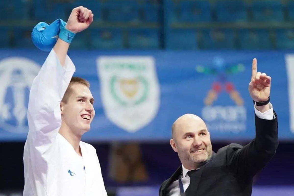 Belarusian Ivan Kudinov becomes U21 world champion in karate