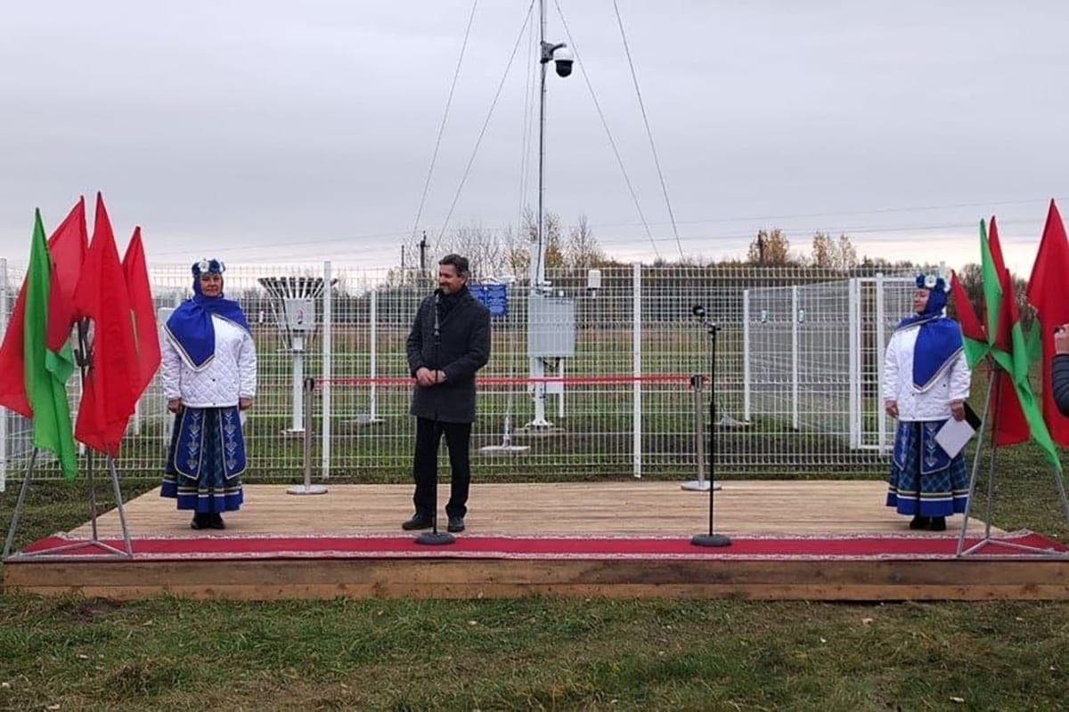 In Shumilino began work a new automatic meteorological station
