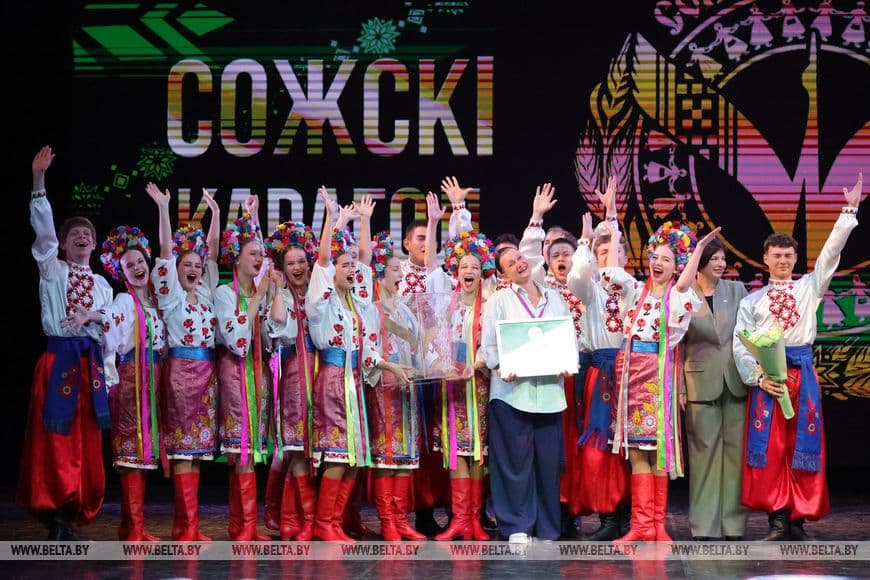 Ансамбль «Крокі» из Минска удостоен Гран-при фестиваля хореографического искусства «Сожскі карагод»