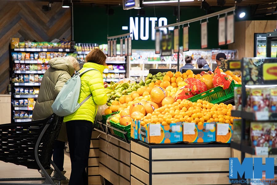 В августе в Минске цены на продовольственные товары снизились на 0,8 %