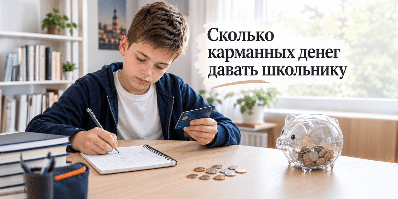 Сколько карманных денег давать школьнику: суммы по возрасту и советы экспертов