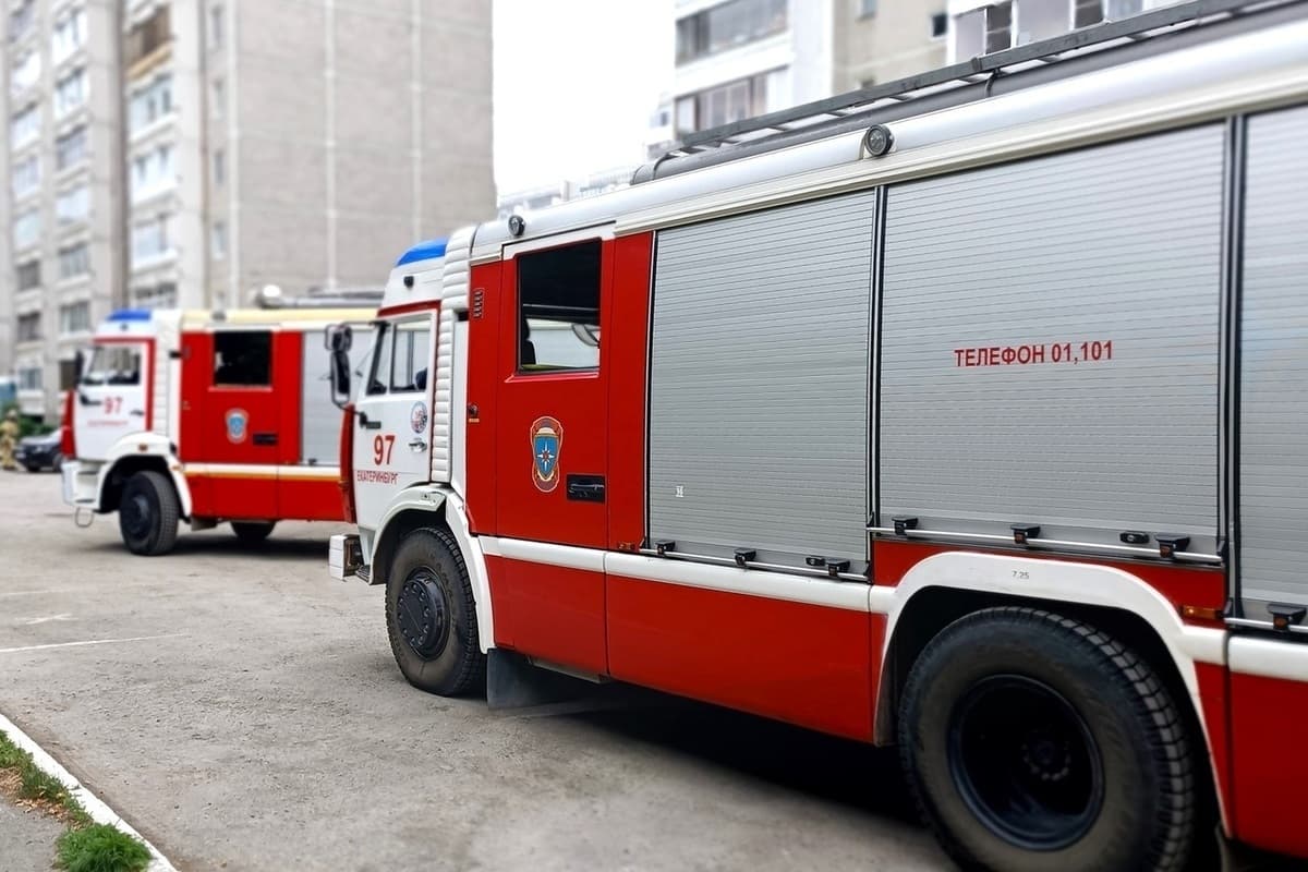 В свердловском селе при пожаре погиб человек