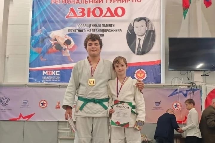 В деревне Хмелинец подвели итоги межрегионального турнира по дзюдо
