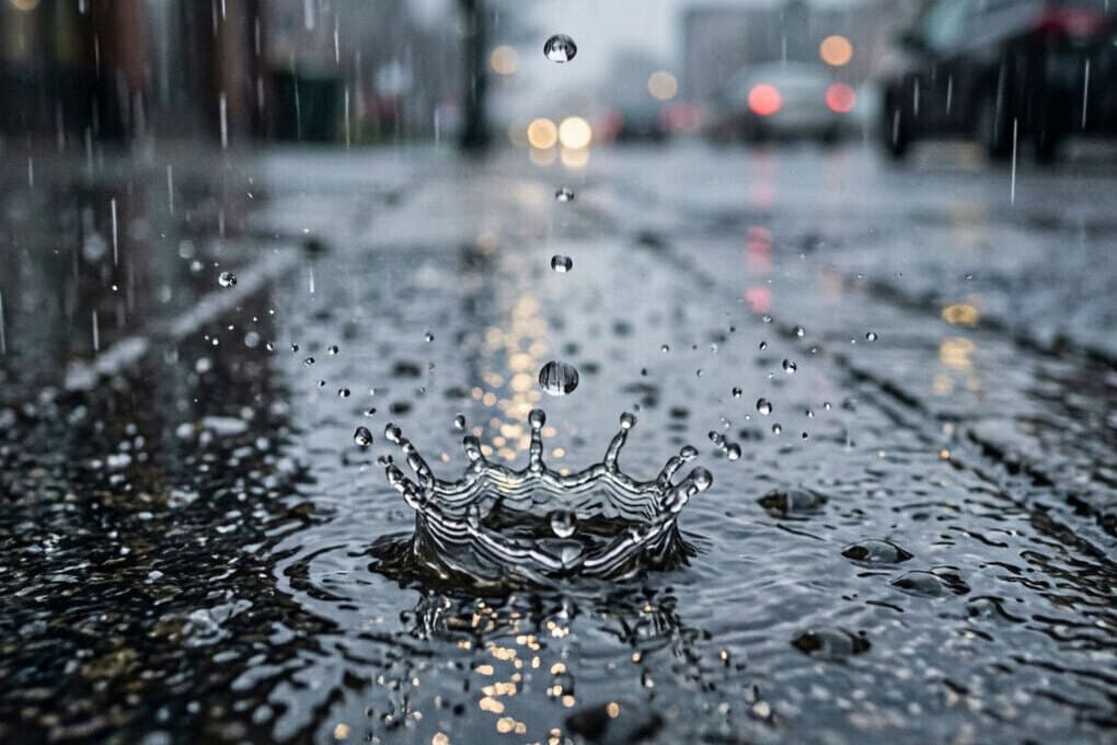 В Сочи после мощного ливня улицы и дороги ушли под воду