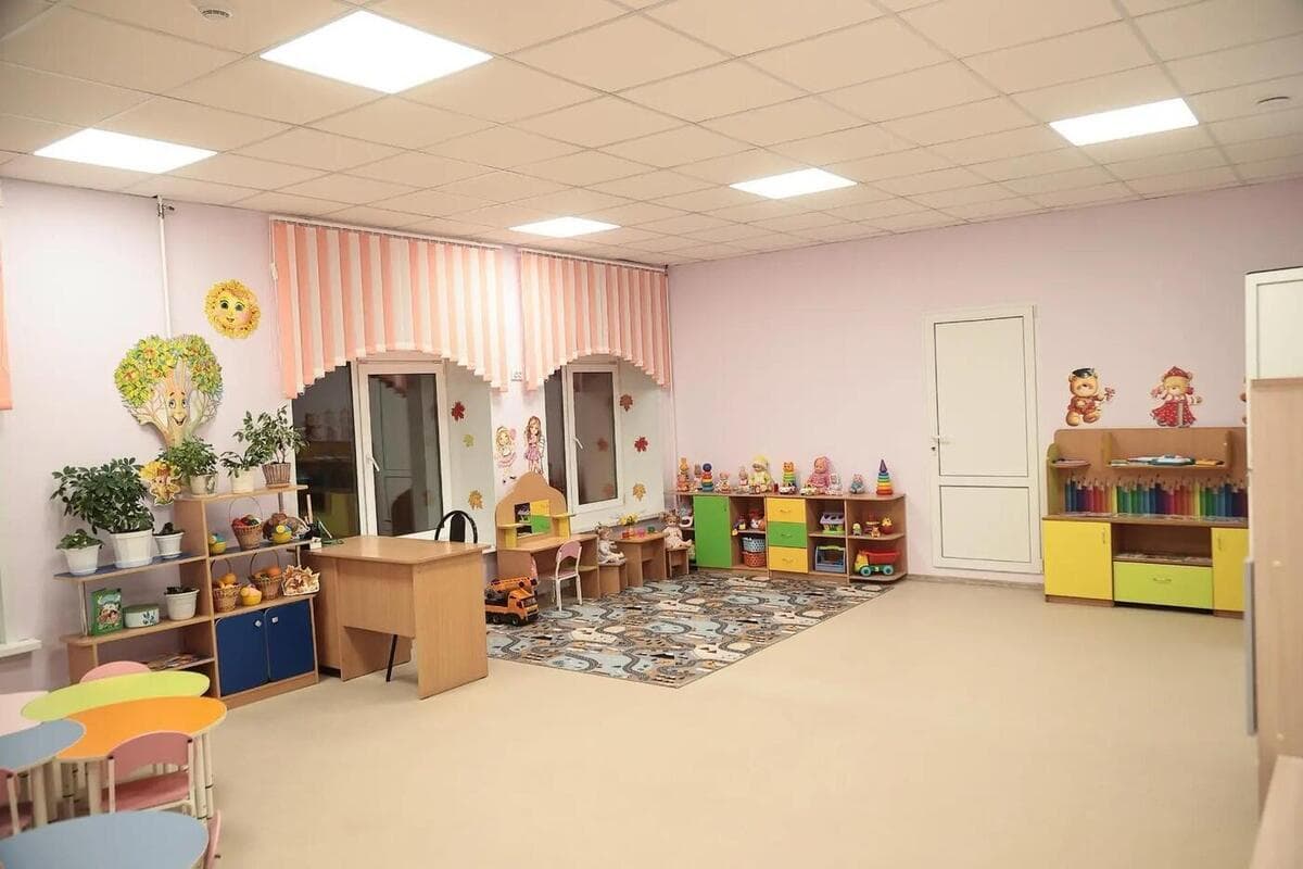 В Барышском районе завершили капремонт детского сада Алёнушка