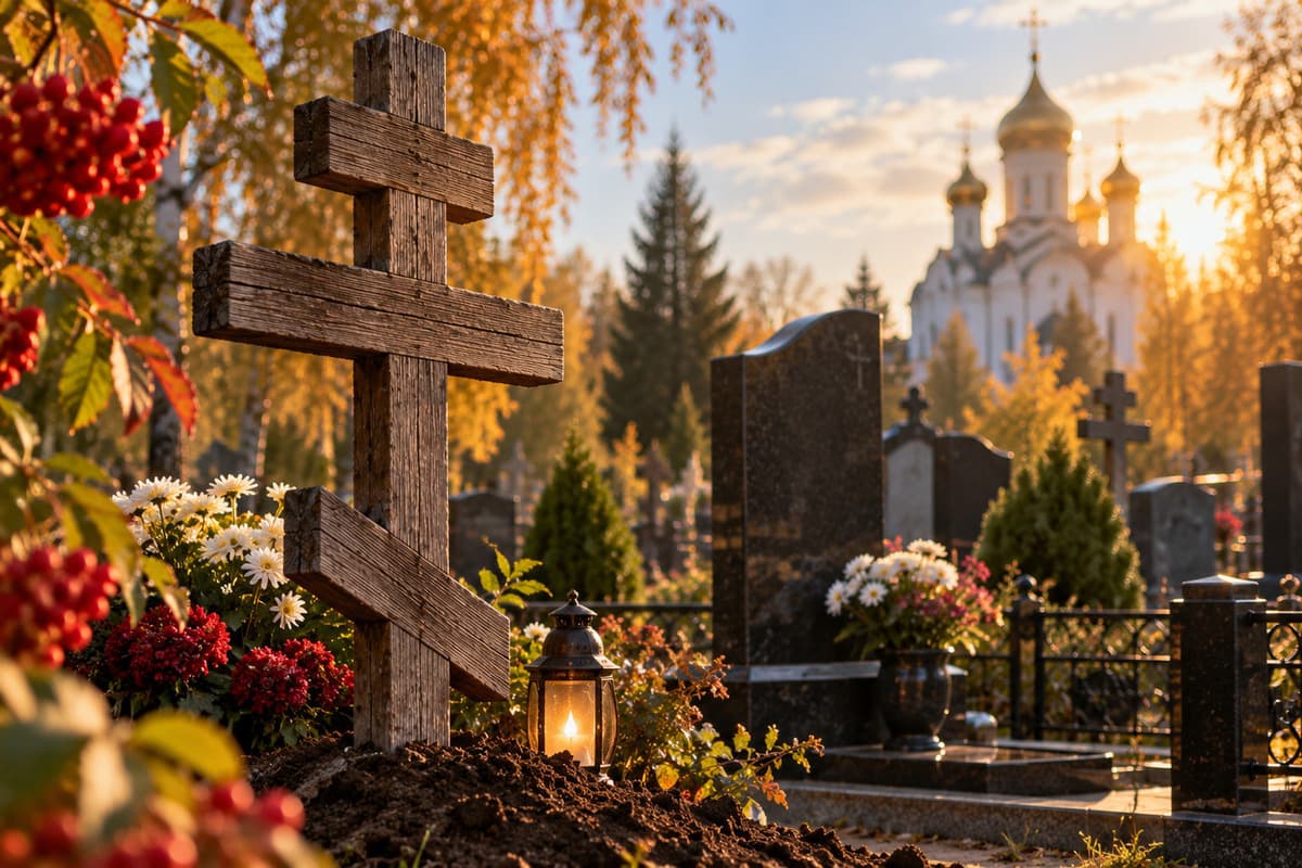Священник объяснил, что делать с крестом после установки памятника