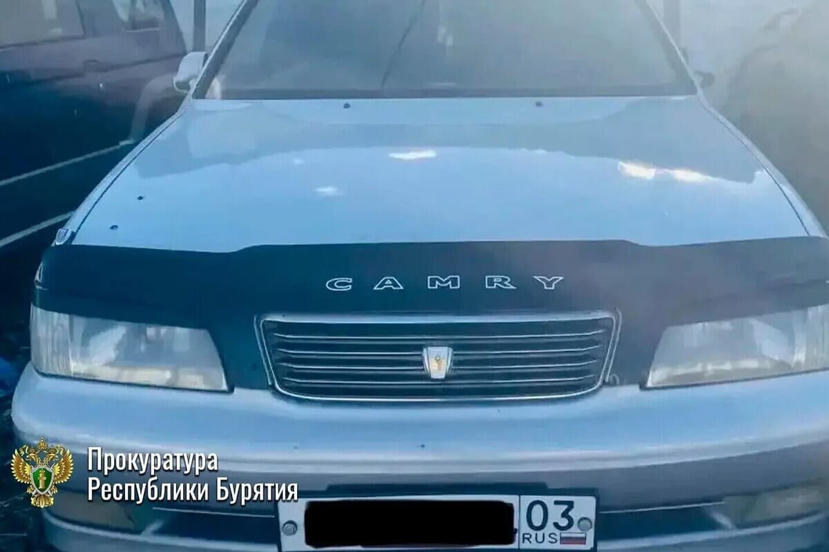 В Бурятии у осужденного за повторную пьяную езду конфисковали Toyota Camry